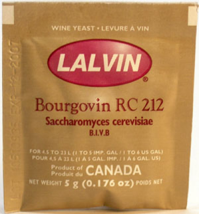 Ингредиенты Lalvin Bourgovin RC 212